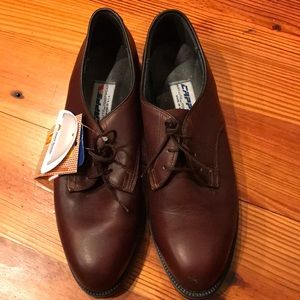 CAPPS Women’s 90031 Air Lite Brown Leather Oxford